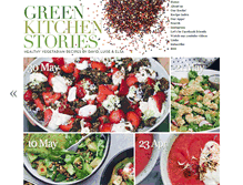 Tablet Screenshot of greenkitchenstories.com